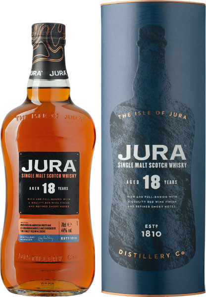 Jura Single Malt Scotch 18 Years 44% vol. 0,7 l