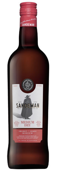 Sandeman Sherry Medium Dry 0,75 l