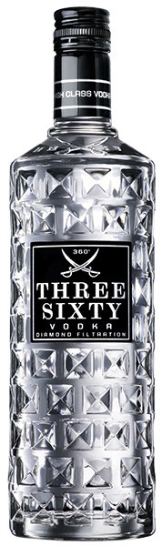 Three Sixty Vodka 37,5% vol. 0,7 l