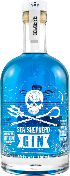 Sea Shepherd Blue Ocean Gin 43,1% vol. 0,7 l