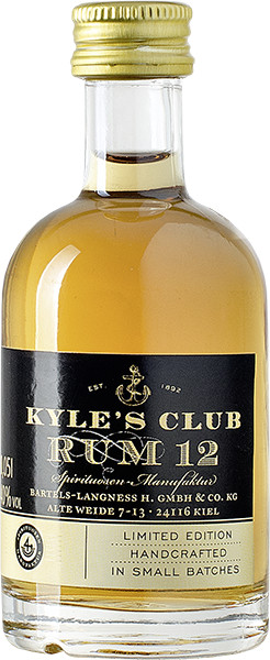 Kyle's Club Rum 12 Years 40% vol. 50 ml