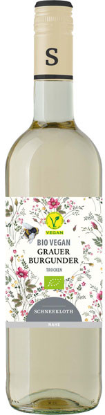 Schneekloth Grauer Burgunder Bio/Vegan Weißwein trocken 0,75 l