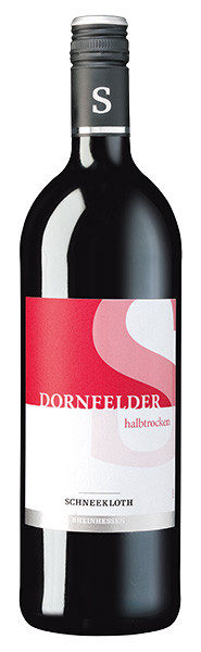 Schneekloth Dornfelder Rotwein halbtrocken 1 l