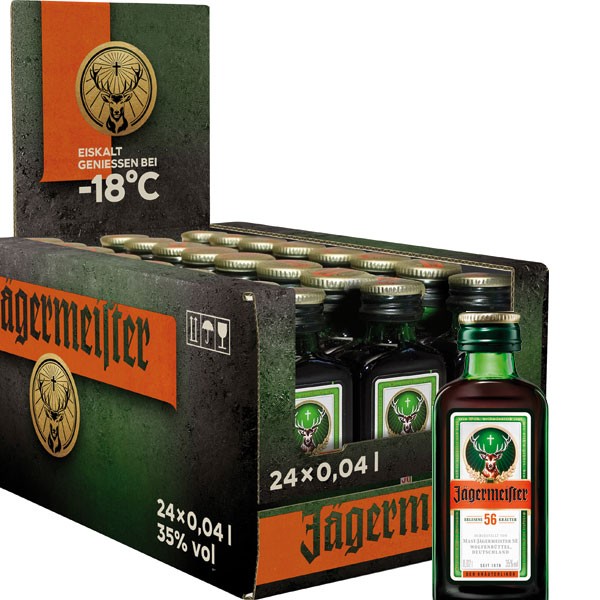 Jägermeister 35% vol. 40 ml