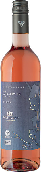 Lauffener Weingärtner Schillerwein Bio/Vegan Roséwein trocken 0,75 l