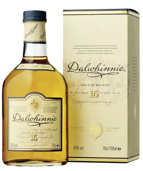 Dalwhinnie Highland Single Malt Scotch Whisky 15 Years 43% vol. 0,7 l