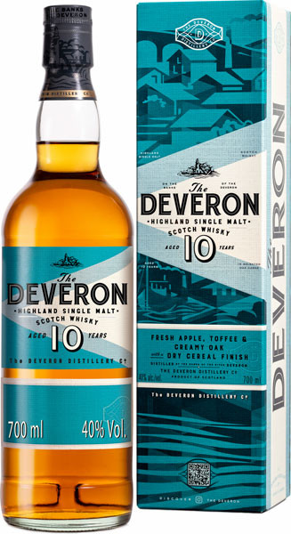 The Deveron Highland Single Malt Scotch Whisky 10 Years. 40% vol. 0,7 l