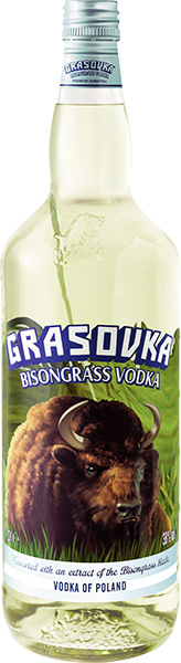 Grasovka Bisongrass Vodka 38% vol. 0,5 l | Schneekloth