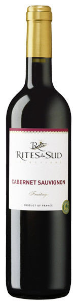Rites du Sud Cabernet Sauvignon Rotwein trocken 0,75 l