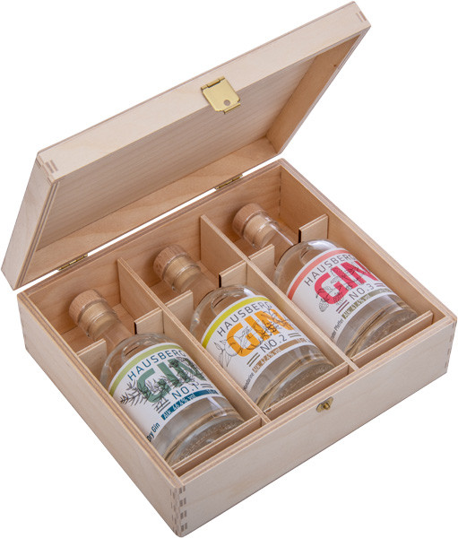 Hausberg Gin 3er-Tasting-Box