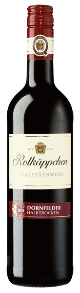 Image of Rotkäppchen Dornfelder Rotwein halbtrocken 0,75 l