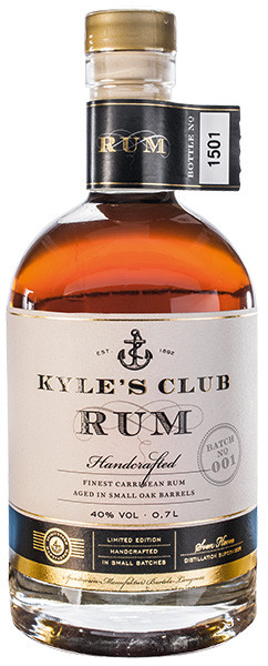 Kyle's Club Rum 40% vol. 0,7 l