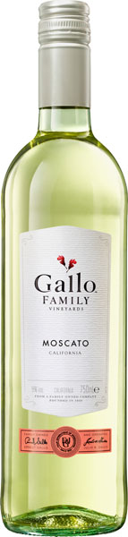2021 Gallo Moscato Weißwein süß 0,75 l